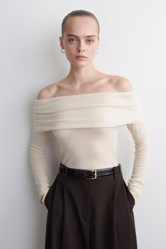 COS Tops in Beige