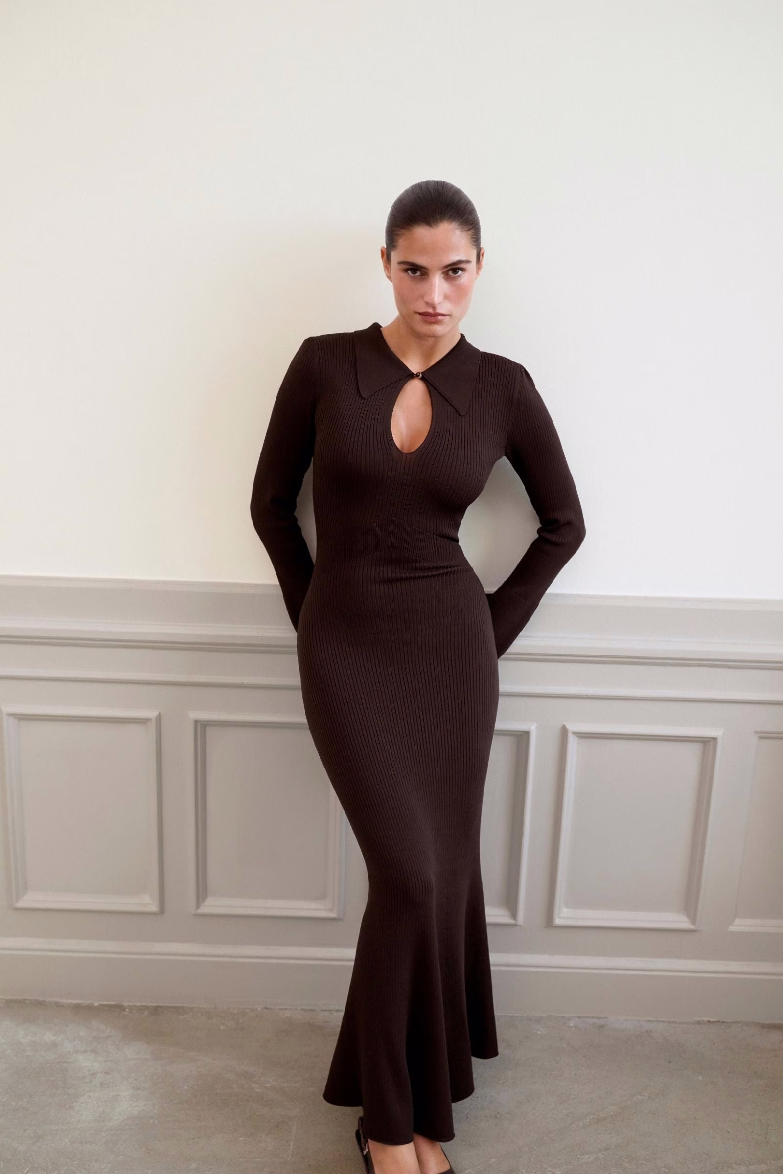 Adoore Dresses in Brown