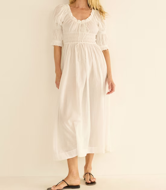 Dôen Dresses in White
