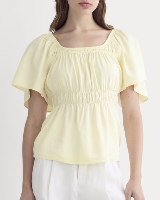 Everlane Shirts & Blouses in Yellow
