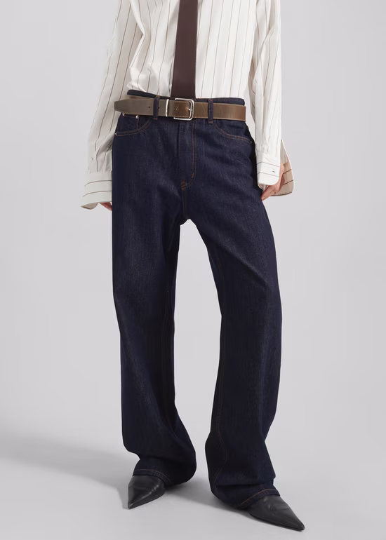 The Frankie Shop Trousers in Blue