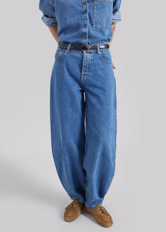 The Frankie Shop Trousers in Blue