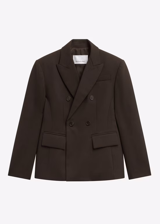The Frankie Shop Blazers in Brown