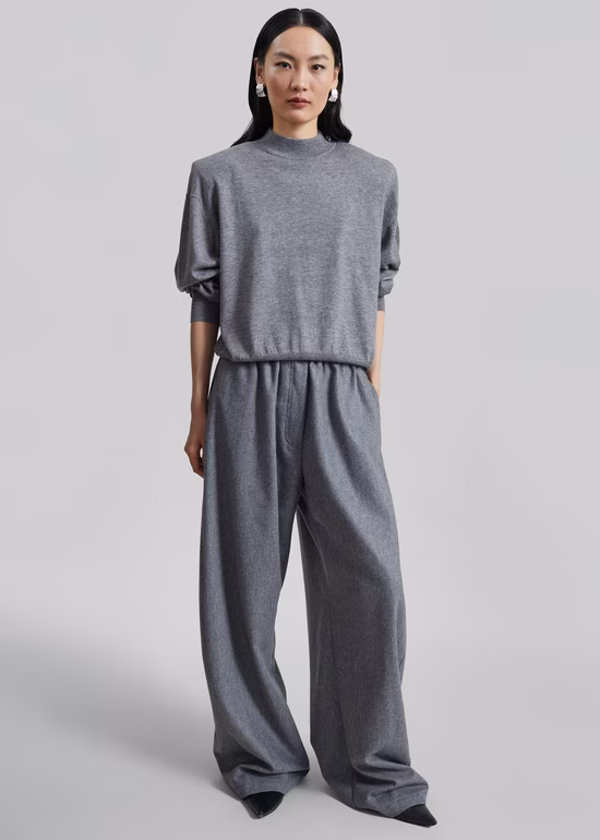 The Frankie Shop Trousers in Gray