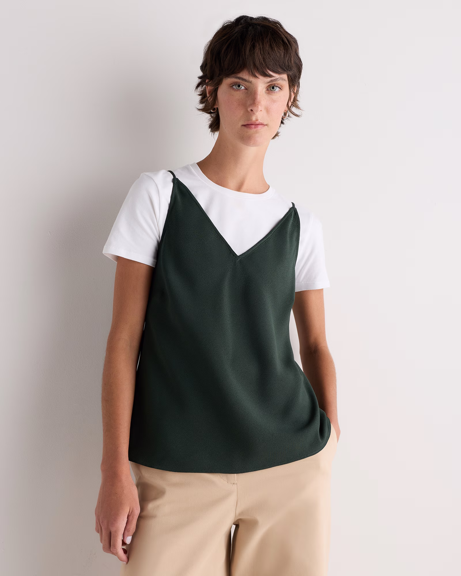 Quince T-Shirts in Green
