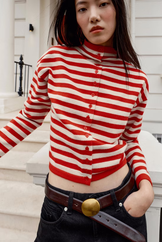 Zara Sweaters & Cardigans in Red
