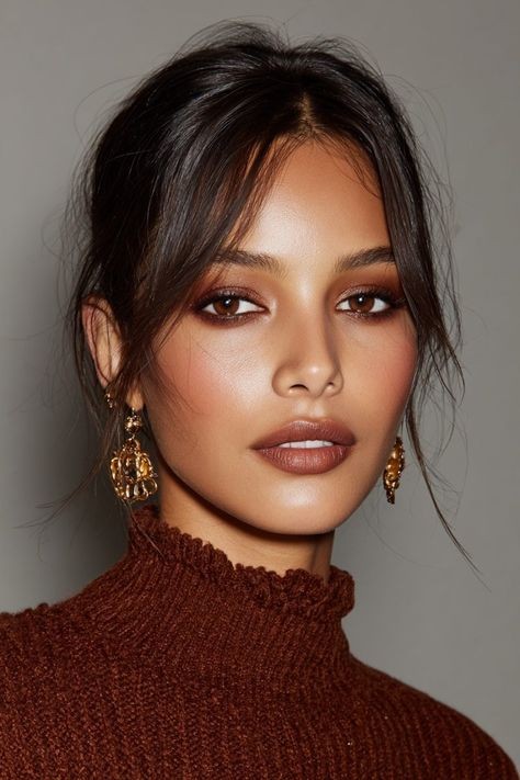 deep warm terracotta glam